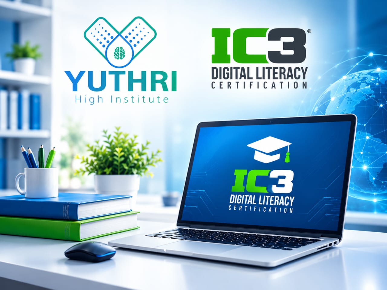 التهيئة لاختبار الشهادة الدولية للحاسب والإنترنت IC3