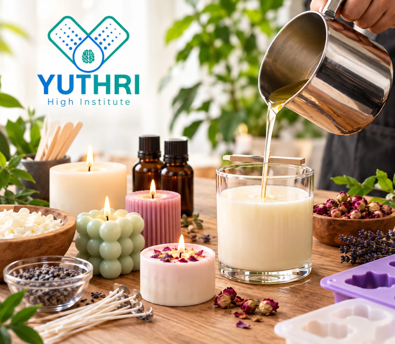 فن صناعة الشموع